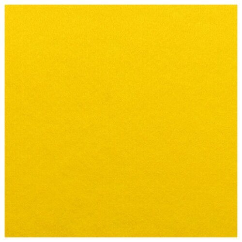 61212660 Фетр для творчества, желтый, 2мм, 20x30см, уп./1шт. Glorex
