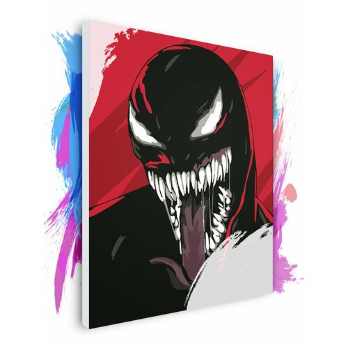 Картина по номерам на холсте Venom - RB, 80 х 100 см