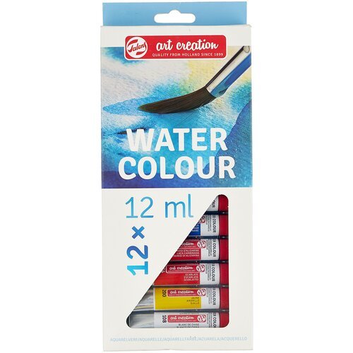 ArtCreation Акварельные краски Water colour (9022012M), 12 мл, 12 цв.