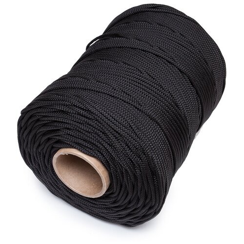 Шнур плетеный STANDART, 5,00 мм, 400 м, черный