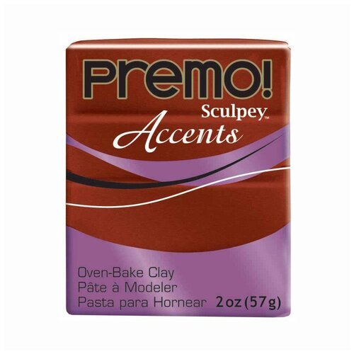 Полимерная глина Sculpey Premo, цвет - 5519 под бронзу, 57 г