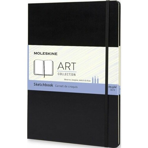 Блокнот для рисования Moleskine SKETCHBOOK A4 (ARTBF832) 96 стр. 21x29.7 см, черный