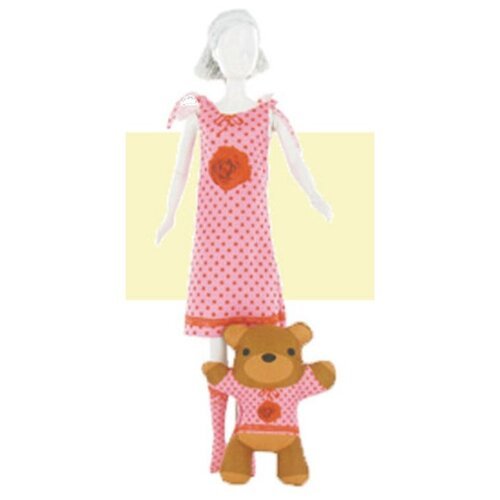 Набор для шитья «Одежда для кукол Sleepy Rose №2», DressYourDoll