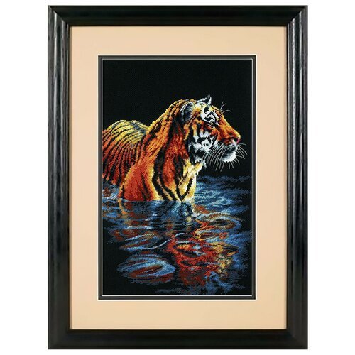 Набор для вышивания DIMENSIONS 35222 Купающийся тигр 22 x 35 см