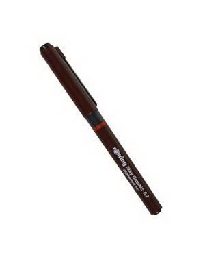 Ручка для черчения «Tikky Graphic», Rotring, 0.7 мм, чёрная