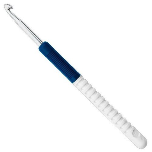 Крючок для вязания Addi металлический с пластиковой ручкой, размер 6 мм