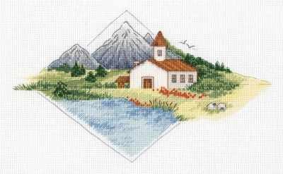 Набор для вышивания Кларт 8-361 'Дом в горах'