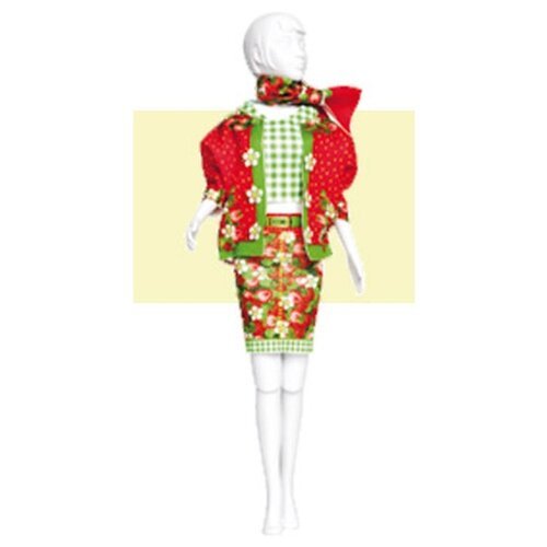 Набор для шитья « Одежда для кукол Debbie Strawberrie №1», DressYourDoll