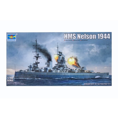 06717 Trumpeter Королевский линкор Великобритании HMS Nelson 1944 (1:700)