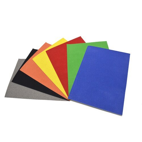 Набор цветной бархатной бумаги, ф. A5, 7 цв, 7 л. FD010013