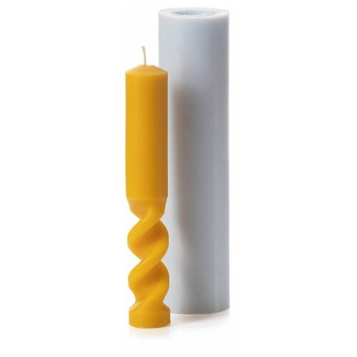 Форма для свечей 'Неоконченный виток', высота 145 мм