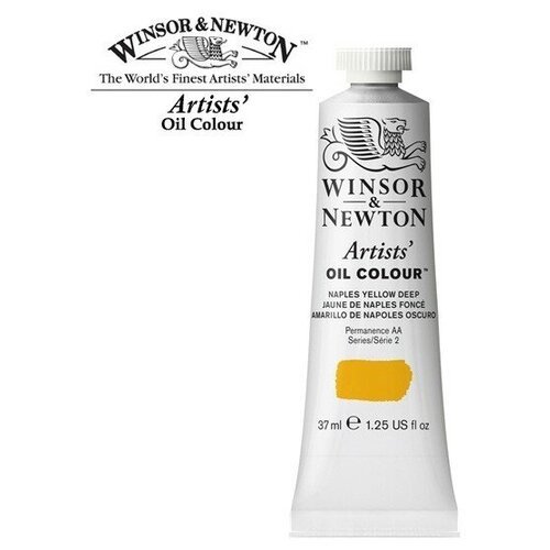 Масляные Winsor&Newton Краски масляные Winsor&Newton ARTISTS' 37мл, неаполитанский желтый густой