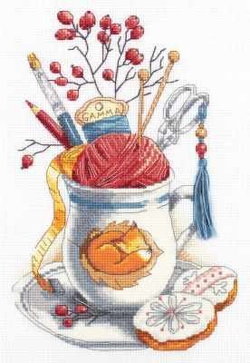 Набор для вышивания Panna RT-7039 'Чашка рукодельницы'