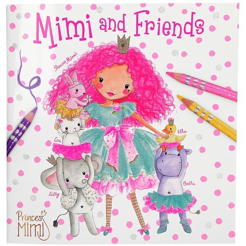 Альбом для раскрашивания Princess Mimi
