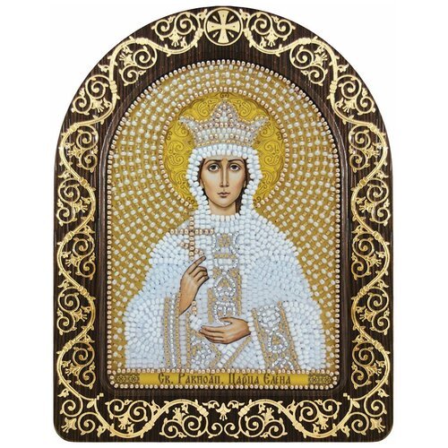Набор для вышивания Нова Слобода СН №02 Православный киот 5029 Св. Равноап. Царица Елена
