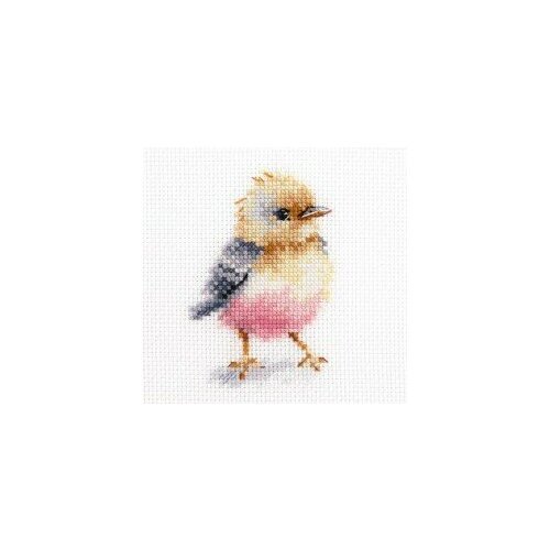 Птички-невелички Чик! #0-235 Алиса Набор для вышивания 6 х 8 см Счетный крест