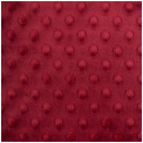 Плюш 'Peppy', цвет: бордовый, арт. Pevd, 48х48 см