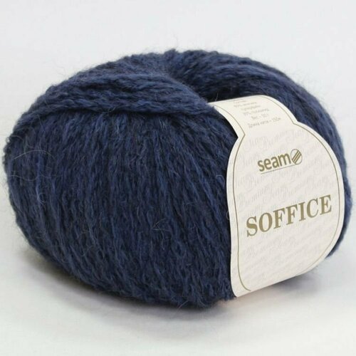 Пряжа Seam SOFFICE 98116 т. синий (2 мотка)