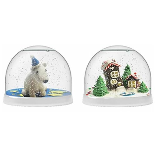 Набор для творчества ‘Создай волшебный шар со снегом’ (домики и медвежонок), Magic Moments mm-3
