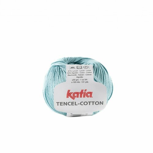 Пряжа для вязания Katia Tencel-Cotton (29 Water blue)