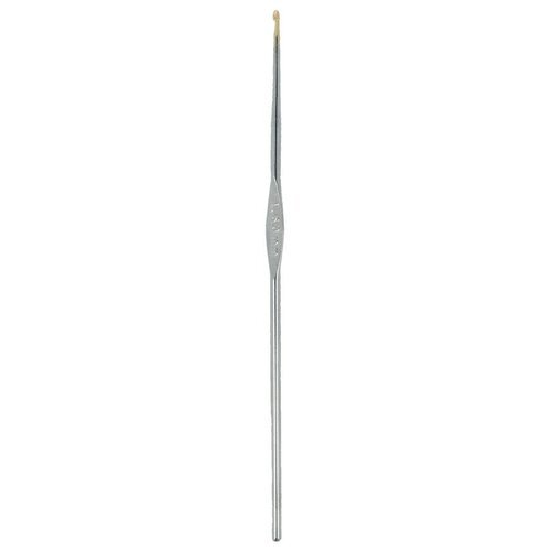 Крючок для вязания Gamma металл, d 1,6 мм, 12 см, 12 шт, в блистере, №4
