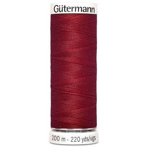 Нить универсальная Gutermann Sew All, темно-красный, 367
