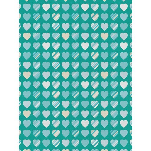 Отрезная ткань для мебели Ambesonne 'Градиентные сердца' метражом для рукоделия и шитья, оксфорд, 155 см