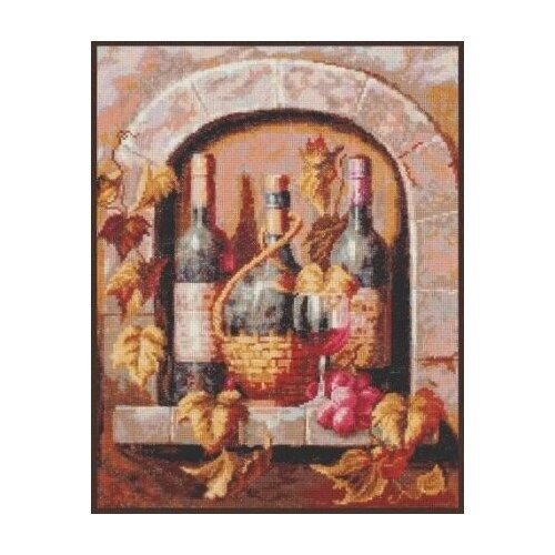 Набор для вышивания палитра арт.04.004 Натюрморт с вином 26х32 см